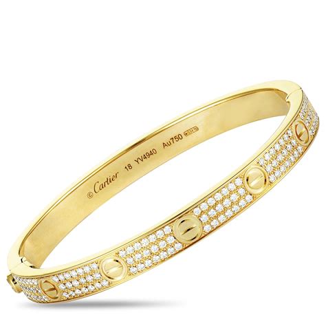 cartier bracelet with diamonds price